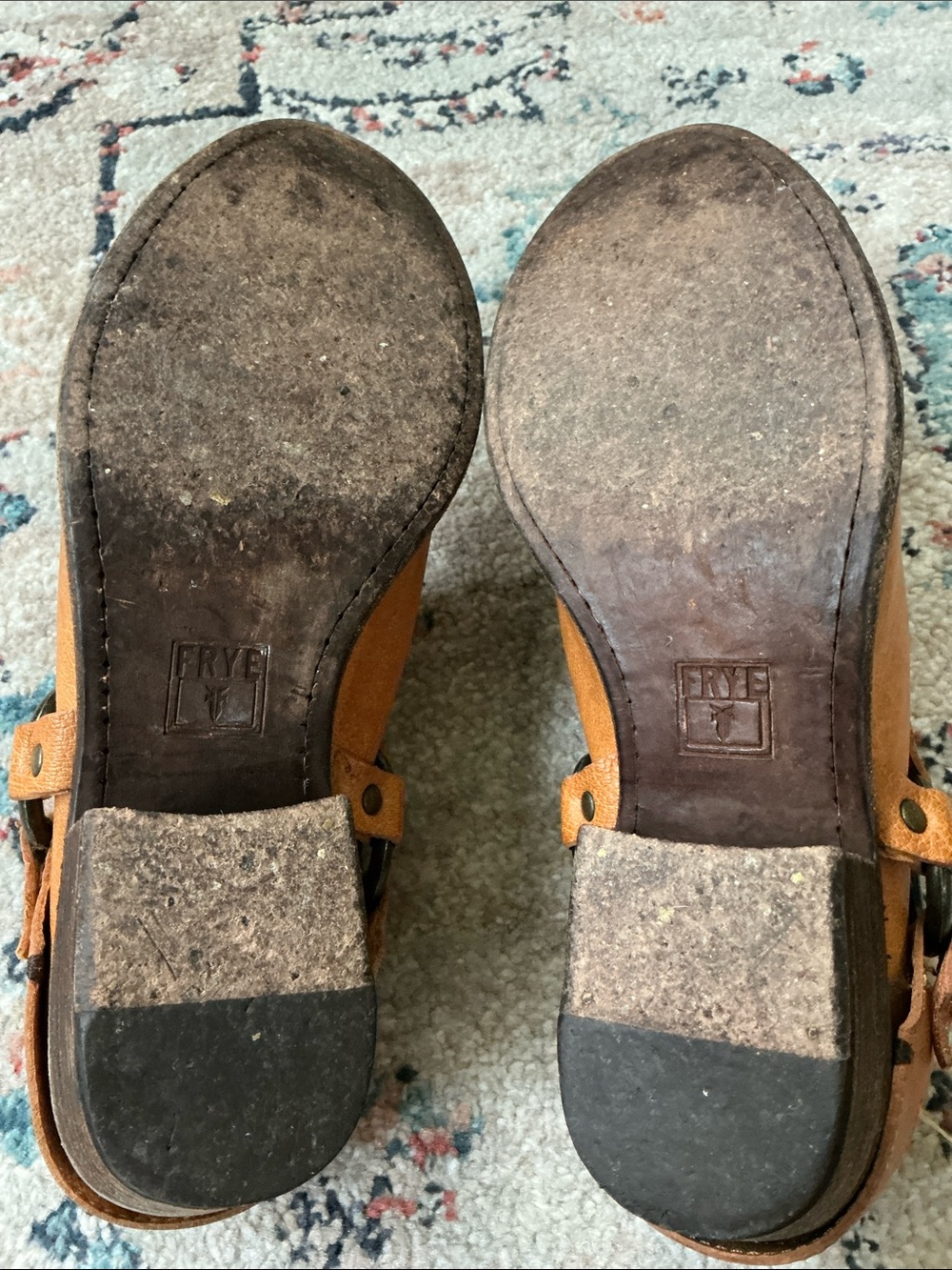 Frye Carson Harness Mules - Picture 8 of 10